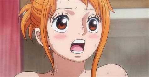 nami one piece naked|one